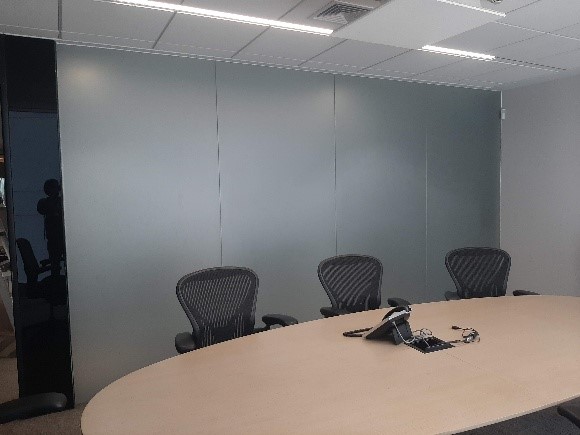 Instalación de Vinil Arenado